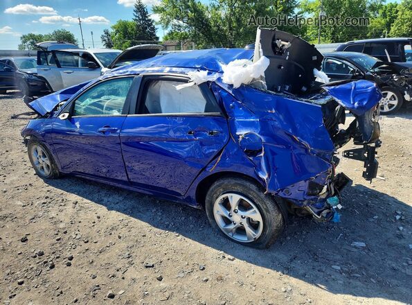5NPLL4AG4MH038721 2021 HYUNDAI ELANTRA Синий 