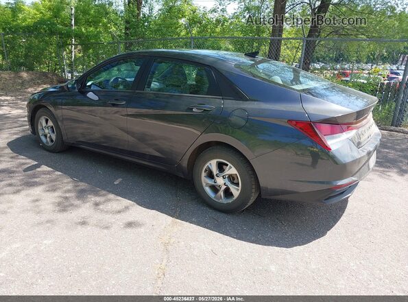5NPLL4AG4MH042395 2021 HYUNDAI ELANTRA Gray Rear left