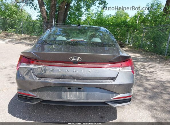 5NPLL4AG4MH042395 2021 HYUNDAI ELANTRA Gray 