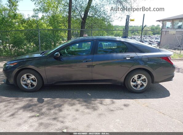 5NPLL4AG4MH042395 2021 HYUNDAI ELANTRA Gray 360 interior view