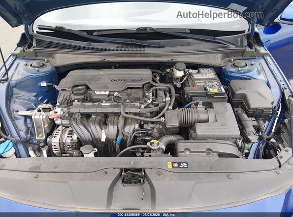 5NPLL4AG4MH047029 2021 HYUNDAI ELANTRA Blue Vista trasera