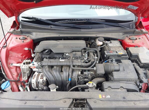 5NPLL4AG4MH049279 2021 HYUNDAI ELANTRA Red Vista trasera