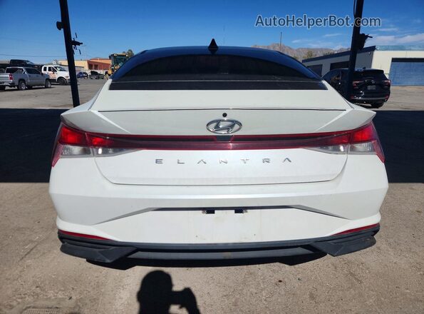 5NPLL4AG5MH014654 2021 HYUNDAI ELANTRA White 
