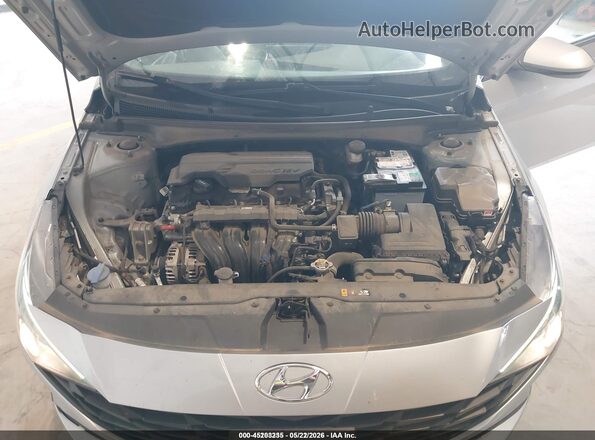 5NPLL4AG5MH047248 2021 HYUNDAI ELANTRA Silver უკანა ხედი