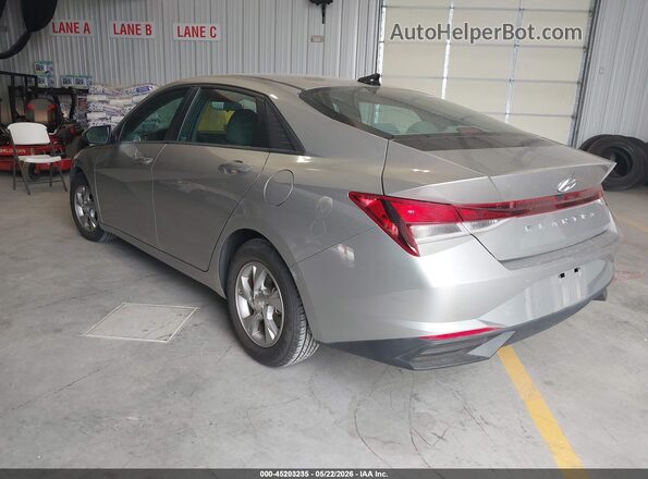 5NPLL4AG5MH047248 2021 HYUNDAI ELANTRA Silver უკანა მარცხენა