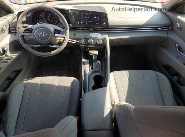 5NPLL4AG5MH050733 2021 HYUNDAI ELANTRA Red წინა პანელის ხედი