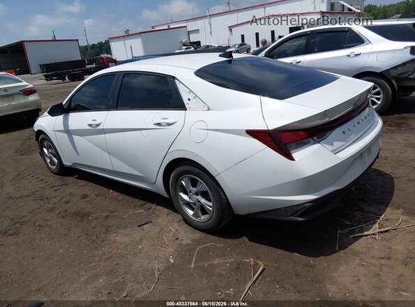 5NPLL4AG7MH012484 2021 HYUNDAI ELANTRA White Задня ліва чверть