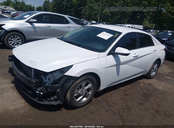 5NPLL4AG7MH012484 2021 HYUNDAI ELANTRA White Передня ліва чверть