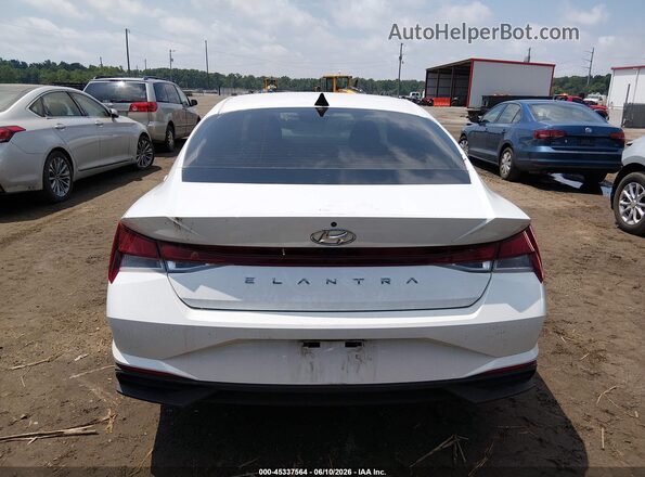 5NPLL4AG7MH012484 2021 HYUNDAI ELANTRA White 