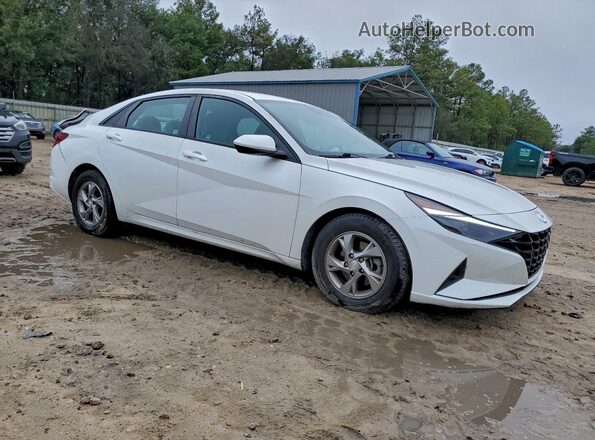 5NPLL4AG8MH013448 2021 HYUNDAI ELANTRA White 
