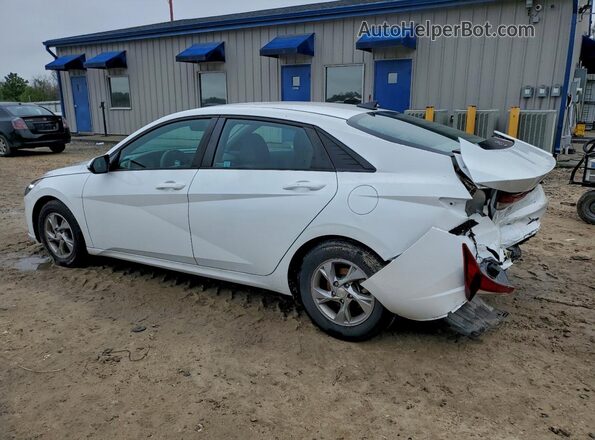 5NPLL4AG8MH013448 2021 HYUNDAI ELANTRA White 
