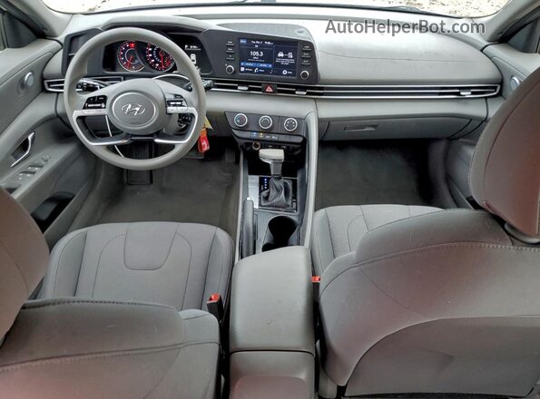 5NPLL4AG8MH013448 2021 HYUNDAI ELANTRA White 