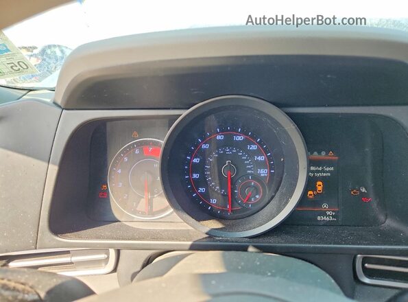 5NPLL4AG8MH016348 2021 HYUNDAI ELANTRA Black Սարքավորումների վահանակի տեսք