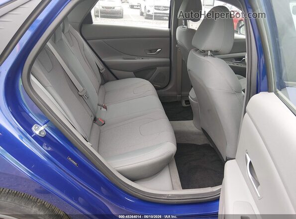 5NPLL4AG8MH044425 2021 HYUNDAI ELANTRA Blue VIN sticker view