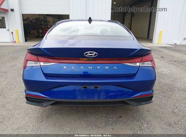 5NPLL4AG8MH044425 2021 HYUNDAI ELANTRA Blue 