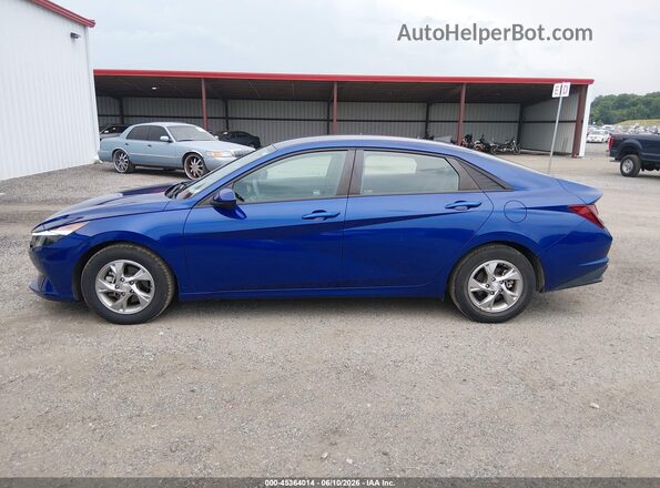 5NPLL4AG8MH044425 2021 HYUNDAI ELANTRA Blue 360 interior view