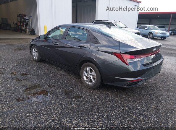 5NPLL4AG8MH048913 2021 HYUNDAI ELANTRA Gray Rear left