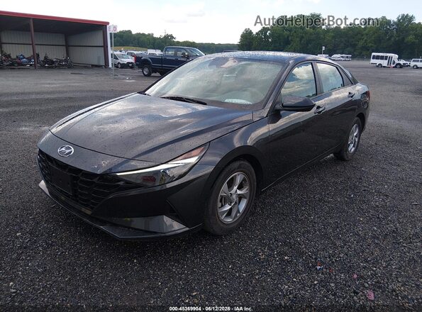 5NPLL4AG8MH048913 2021 HYUNDAI ELANTRA Gray Front view