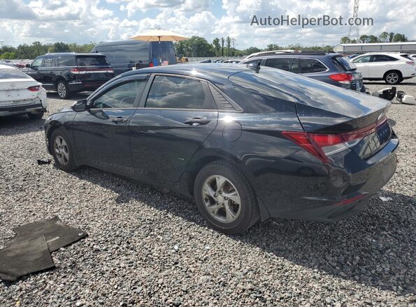 5NPLL4AG8NH081900 2022 HYUNDAI ELANTRA Black Հետևի ձախ