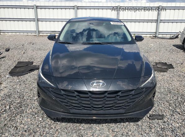5NPLL4AG8NH081900 2022 HYUNDAI ELANTRA Black Դիմացի տեսք