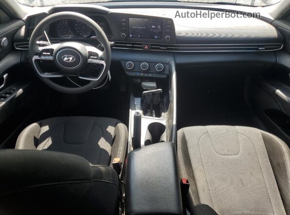 5NPLL4AG8NH081900 2022 HYUNDAI ELANTRA Black Առջևի վահանակի տեսք