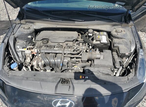5NPLL4AG8NH081900 2022 HYUNDAI ELANTRA Black Սալոնի հետևի տեսք
