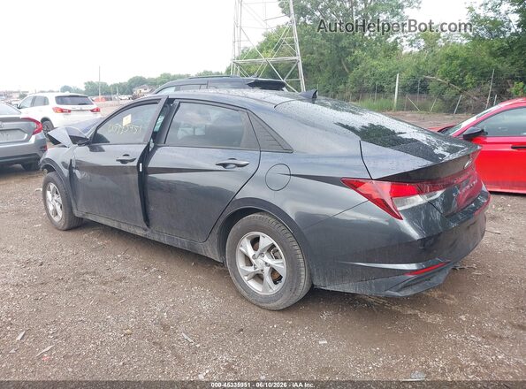 5NPLL4AG9MH015256 2021 HYUNDAI ELANTRA Gray Задня ліва чверть