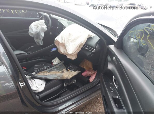 5NPLL4AG9MH015256 2021 HYUNDAI ELANTRA Gray Вид салону спереду