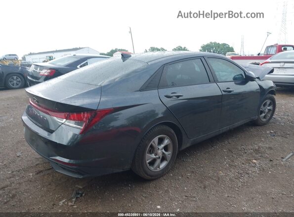5NPLL4AG9MH015256 2021 HYUNDAI ELANTRA Gray Задня права чверть