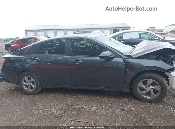 5NPLL4AG9MH015256 2021 HYUNDAI ELANTRA Gray Вид задньої частини салону