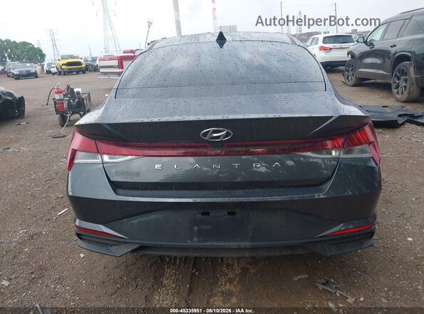 5NPLL4AG9MH015256 2021 HYUNDAI ELANTRA Gray 