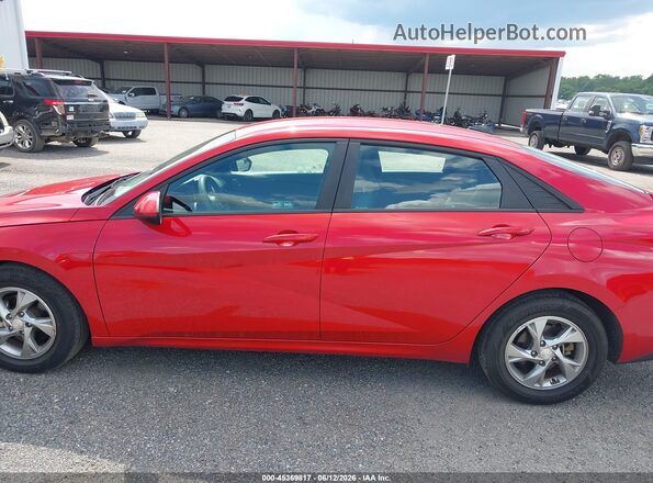 5NPLL4AG9MH046507 2021 HYUNDAI ELANTRA Red 