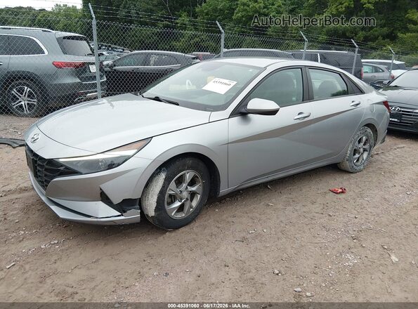 5NPLL4AG9MH047544 2021 HYUNDAI ELANTRA Silver Front left