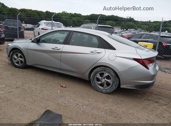 5NPLL4AG9MH047544 2021 HYUNDAI ELANTRA Silver Rear left