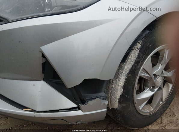 5NPLL4AG9MH047544 2021 HYUNDAI ELANTRA Silver Front view