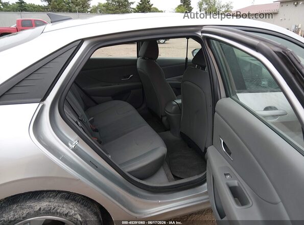 5NPLL4AG9MH047544 2021 HYUNDAI ELANTRA Silver VIN sticker view