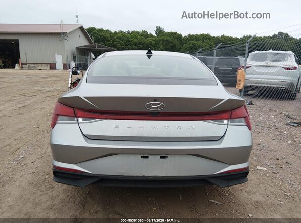 5NPLL4AG9MH047544 2021 HYUNDAI ELANTRA Silver 