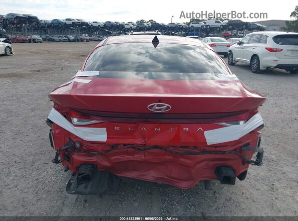 5NPLL4AG9MH051044 2021 HYUNDAI ELANTRA Red 