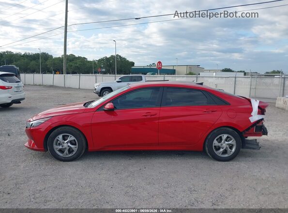 5NPLL4AG9MH051044 2021 HYUNDAI ELANTRA Red 