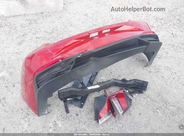 5NPLL4AG9MH051044 2021 HYUNDAI ELANTRA Red Widok zestawu wskaźników