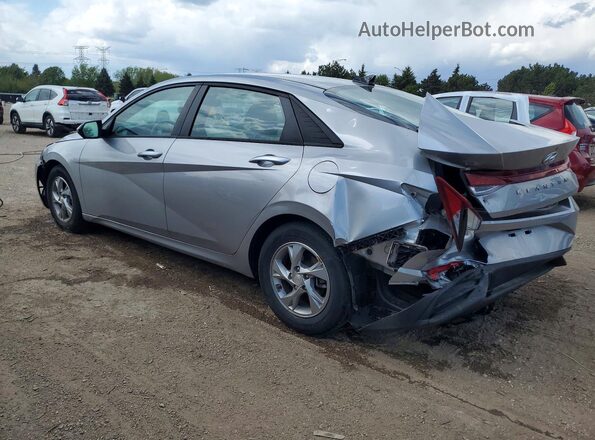 5NPLL4AGXMH016660 2021 HYUNDAI ELANTRA Silver Rear left