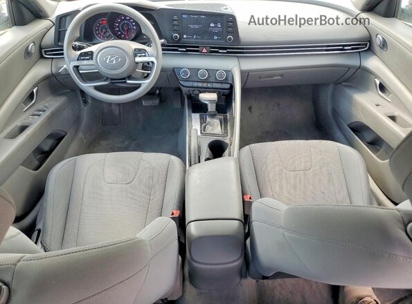 5NPLL4AGXMH016660 2021 HYUNDAI ELANTRA Silver Dashboard view