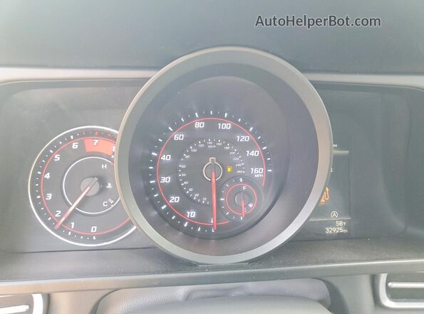 5NPLL4AGXMH016660 2021 HYUNDAI ELANTRA Silver Instrument cluster view