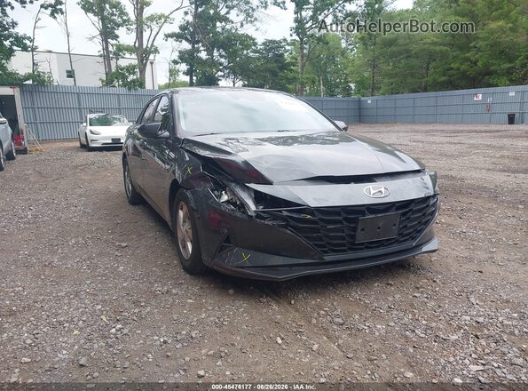 5NPLL4AGXMH036620 2021 HYUNDAI ELANTRA Серый Вид спереди