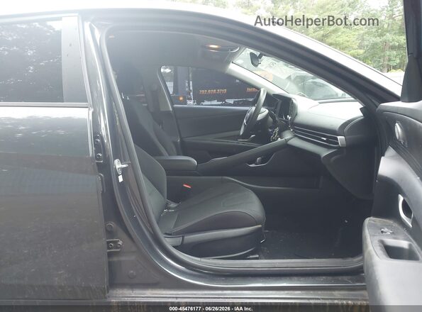 5NPLL4AGXMH036620 2021 HYUNDAI ELANTRA Серый Вид салона спереди