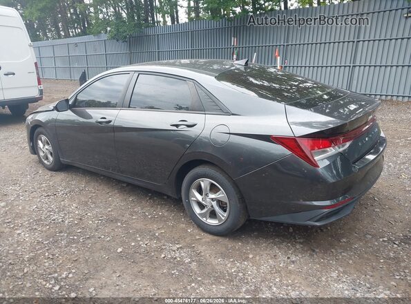 5NPLL4AGXMH036620 2021 HYUNDAI ELANTRA Серый Задняя левая четверть