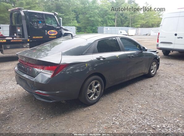 5NPLL4AGXMH036620 2021 HYUNDAI ELANTRA Серый Задняя правая четверть
