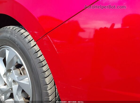 5NPLL4AGXMH046841 2021 HYUNDAI ELANTRA Red Rear interior view