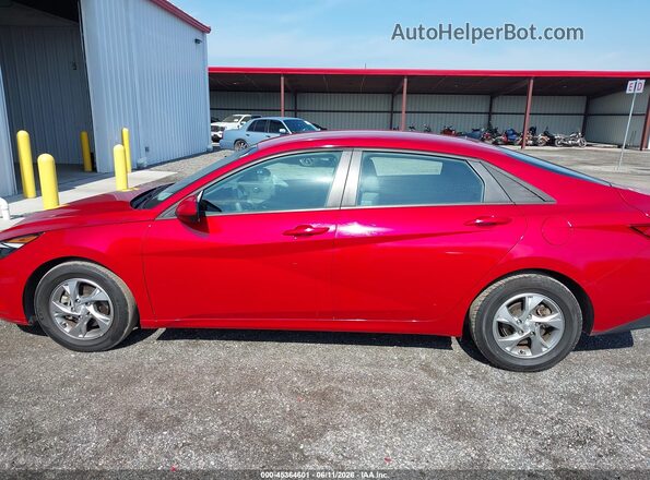 5NPLL4AGXMH046841 2021 HYUNDAI ELANTRA Red 
