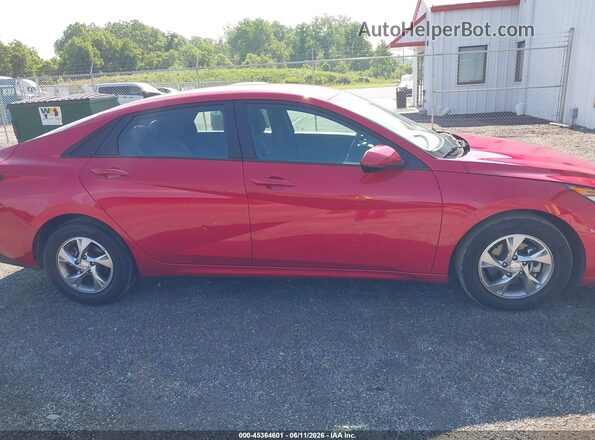 5NPLL4AGXMH046841 2021 HYUNDAI ELANTRA Red 